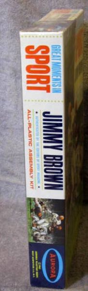 1965 JIMMY BROWN AURORA MODEL KIT - SEALED