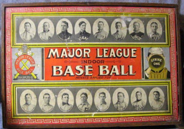 1912 MAJOR LEAGUE BASE BALL BOARD GAME- AWESOME!