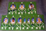 90s COMPLETE SET OF 10 PEREZ STEELE SIGNED "ROSE SERIES" CARDS w/MANTLE & WILLIAMS-JSA