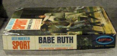 1965 AURORA BABE RUTH MODEL KIT- SEALED