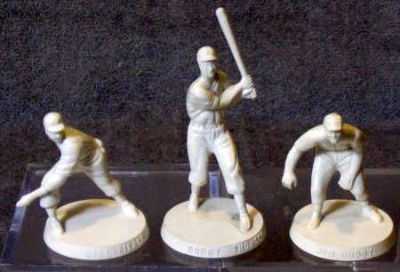 1955 ROBERT GOULD STATUE LOT OF 3- THOMSON/PIERCE/BUSBY