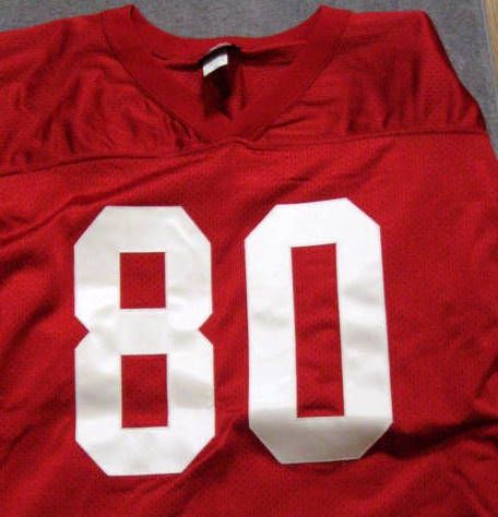 JERRY RICE UPPER DECK SIGNED SUPER BOWL CHAMPION JERSEY 