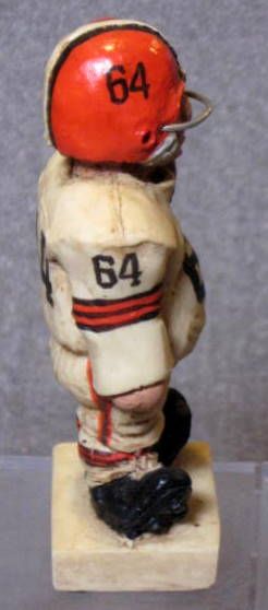 CONTEMPORARY 1964 CLEVELAND BROWNS KAIL FIGURINE