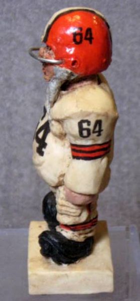 CONTEMPORARY 1964 CLEVELAND BROWNS KAIL FIGURINE