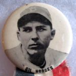 50s GIL HODGES PIN w/ATTACHMENTS