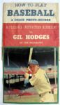 50S GIL HODGES "HOW TO PLAY BASEBALL" RECORD - RARE!