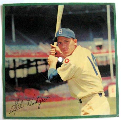 50'S GIL HODGES HOW TO PLAY BASEBALL RECORD - RARE!