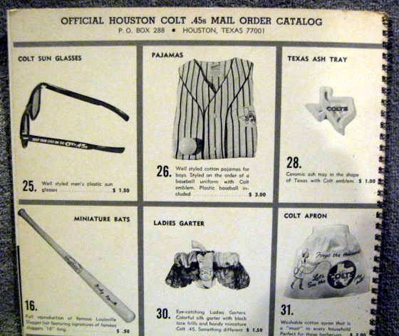 1964 HOUSTON COLT 45's STATI-SCORE SCOREBOOK - VERY UNUSUAL