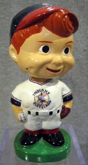 70's CLEVELAND INDIANS 'STADIUM GIVE-AWAY BOBBING HEAD