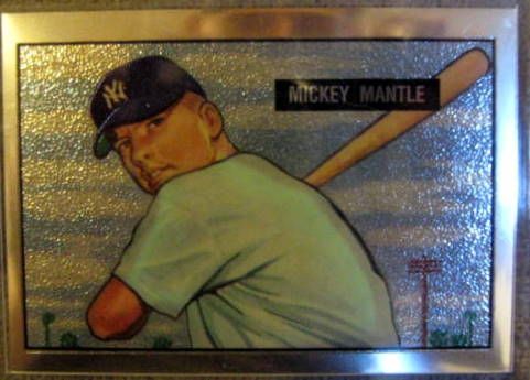 1996 MICKEY MANTLE COMMEMORATIVE CARD SET