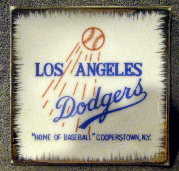 VINTAGE LOS ANGELES DODGERS COOPERSTOWN ASH TRAY