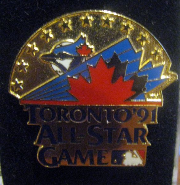 1991 ALL-STAR GAME PRESS PIN - TORONTO BLUE JAYS