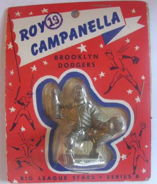 1956 ROY CAMPANELLA BIG LEAGUE STARS STATUE w/CARD