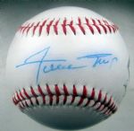 WILLIE MAYS SIGNED "PICTURE BASEBALL" w/JSA COA