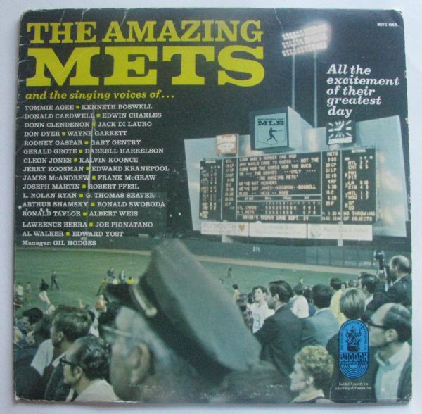 1969 NEW YORK METS RECORD ALBUM
