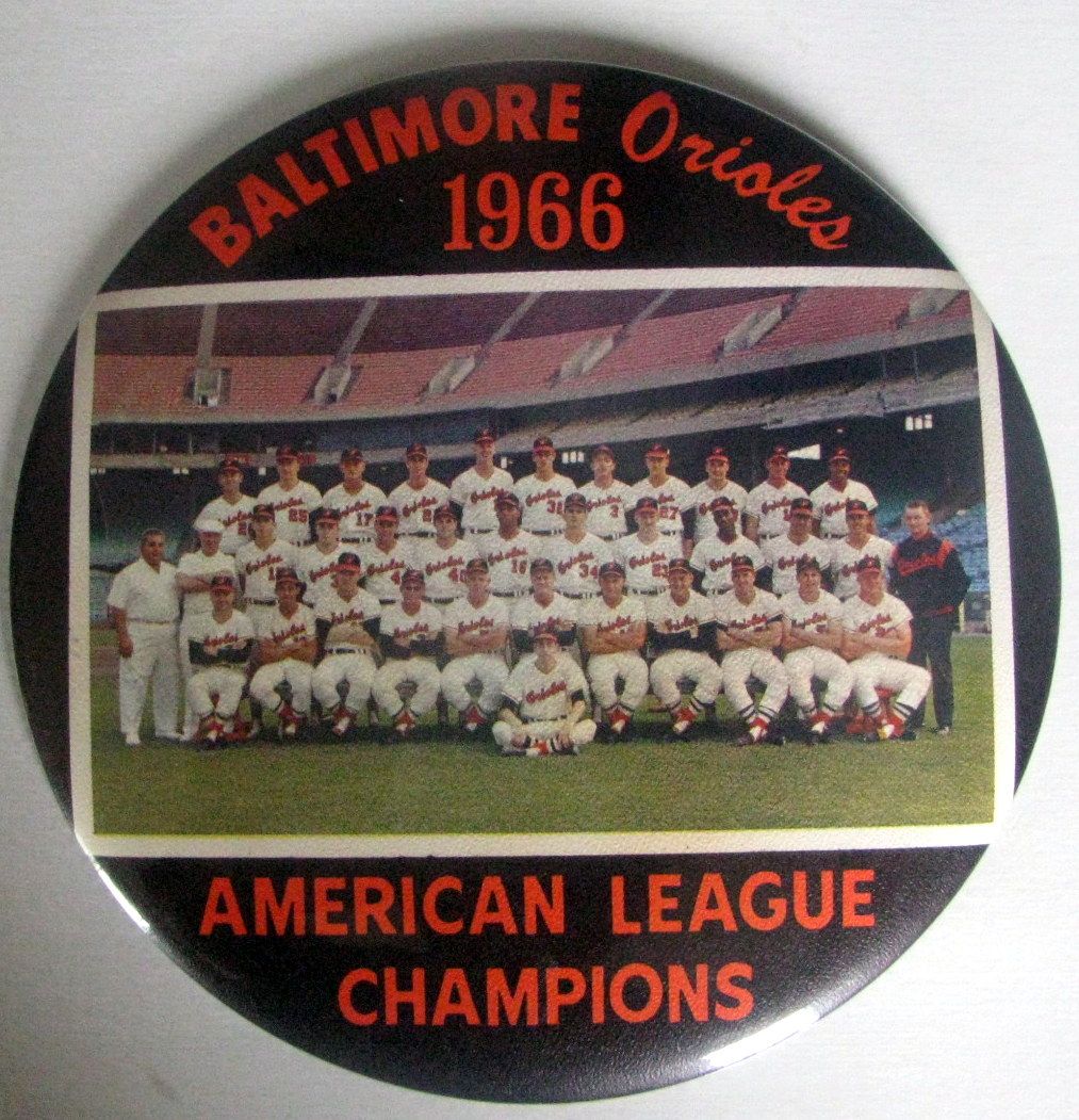 1966 Baltimore Orioles Artwork: ICONIC® Men's Long-⁠Sleeve T-⁠Shirt