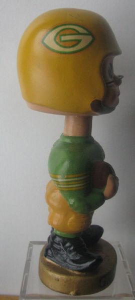 60's GREEN BAY PACKERS TOES-UP TYPE 2 BOBBING HEAD