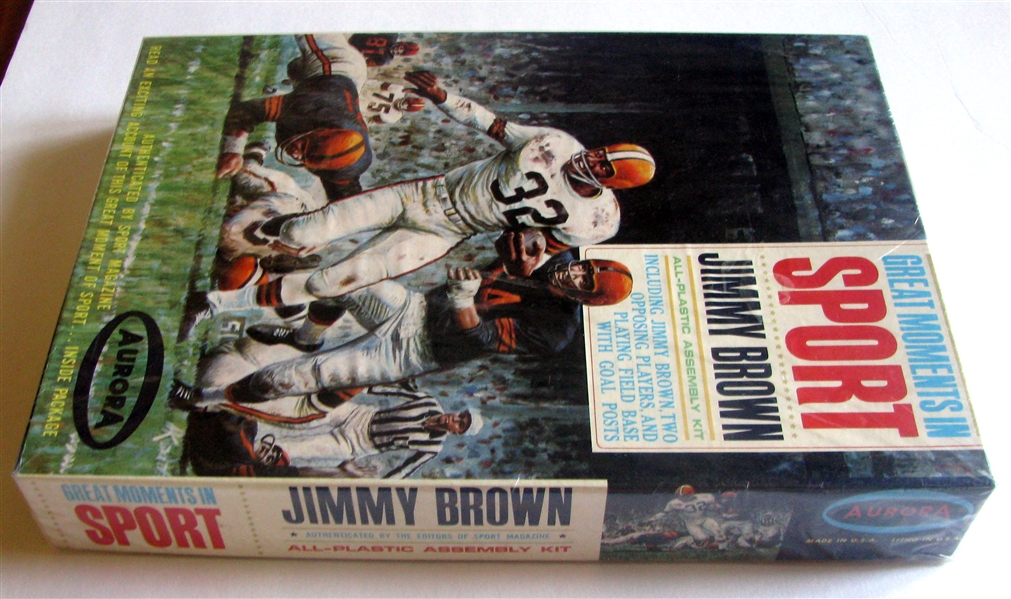 1965 JIMMY BROWN AURORA MODEL - SEALED