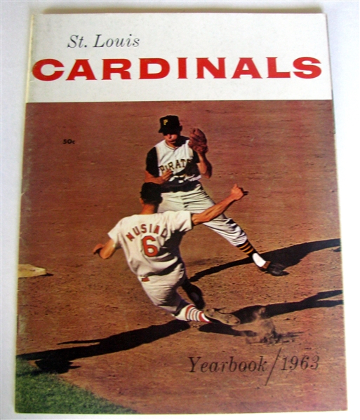 1963 ST. LOUIS CARDINALS YEARBOOK