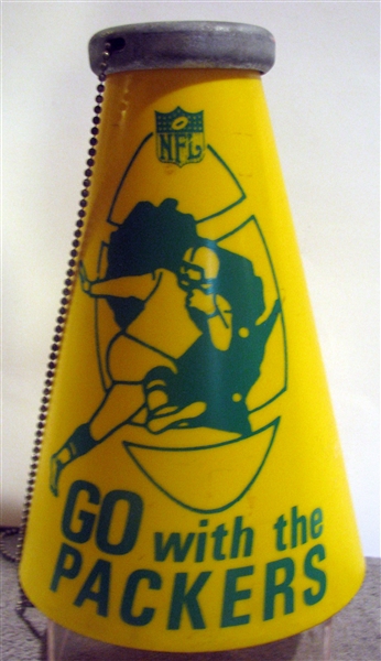 60's GO WITH THE PACKERS MEGAPHONE
