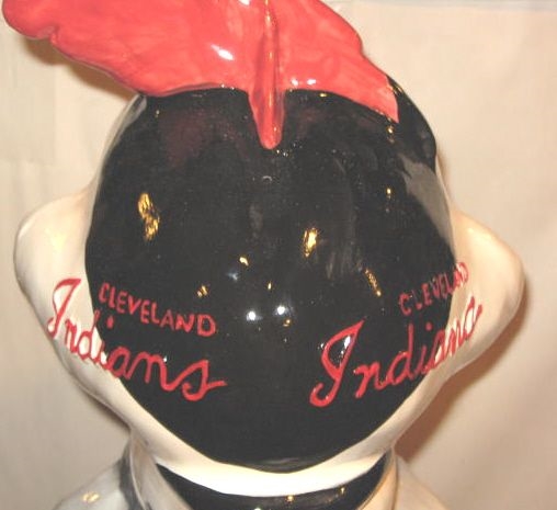 50's CLEVELAND INDIANS PROMOTIONAL STORE DISPAY STATUE
