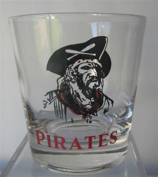 50's PITTSBURGH PIRATES BIG LEAGUER LOW-BALL GLASS