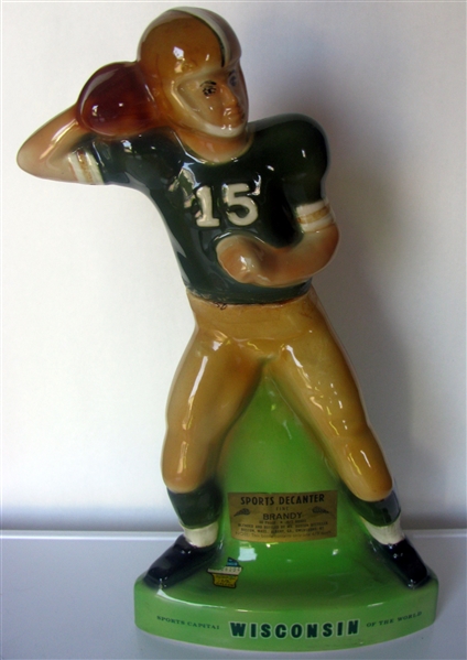 VINTAGE GREEN BAY PACKERS DECANTER