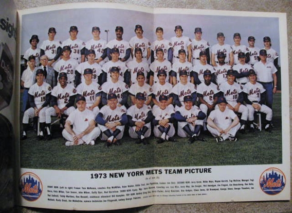 1973 NEW YORK METS YEARBOOK- REVISED EDITION