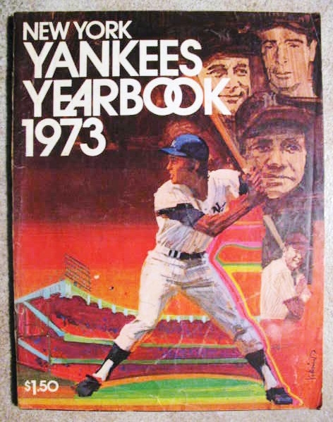 1973 NEW YORK YANKEES YEARBOOK