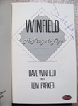 DAVE WINFIELD SIGNED BOOK w/SGC COA