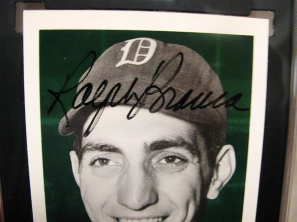 RALPH BRANCA SIGNED BASEBALL CARD - SGC SLABBED & AUTHENTICATED