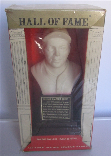 1963 BILL DICKEY HALL OF FAME BUST / STATUE - SEALED IN BOX
