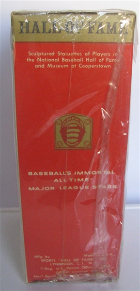 1963 BOB FELLER HALL OF FAME BUST / STATUE - SEALED IN BOX
