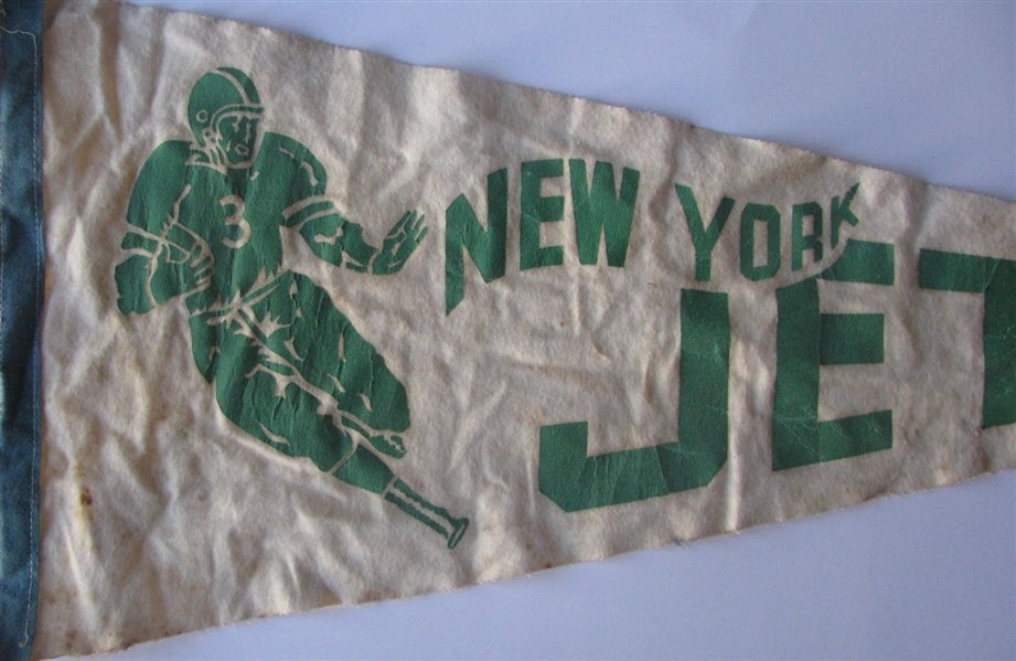 60's NEW YORK JETS PENNANT 