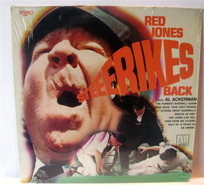 1969 RED JONES STEEERIKES BACK RECORD ALBUM