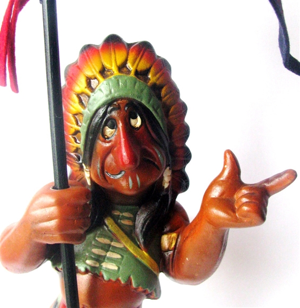 VINTAGE CLEVELAND INDIANS CHIEF WAHOO STATUE