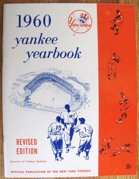 1960 NY YANKEES OFFICIAL REVISED YEARBOOK