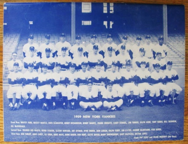 1960 NY YANKEES OFFICIAL REVISED YEARBOOK