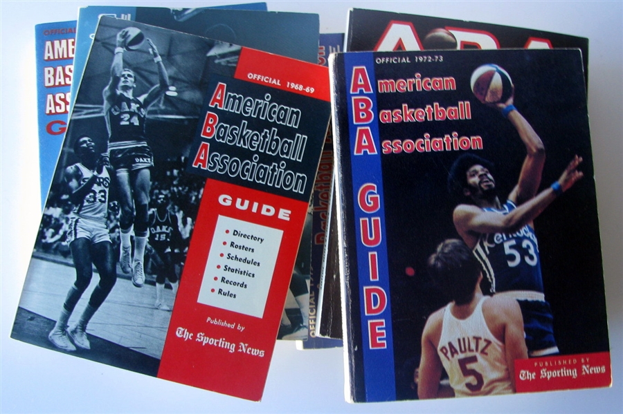 1968- 1976 ABA GUIDES BOOKS - 7 ISSUES