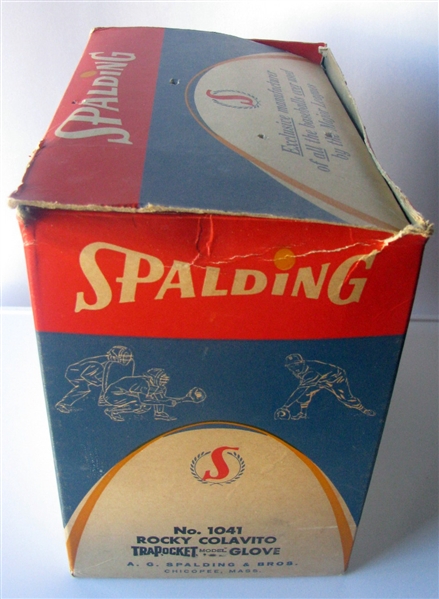 60's ROCKY COLAVITO SPALDING GLOVE BOX 