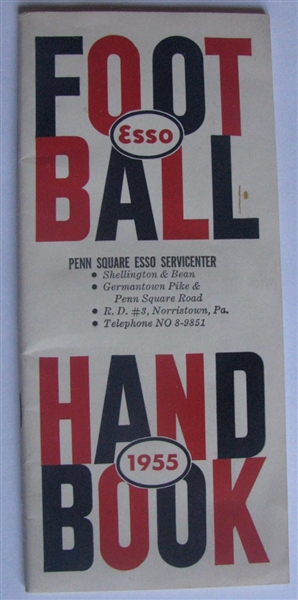 1955 FOOTBALL HANDBOOK
