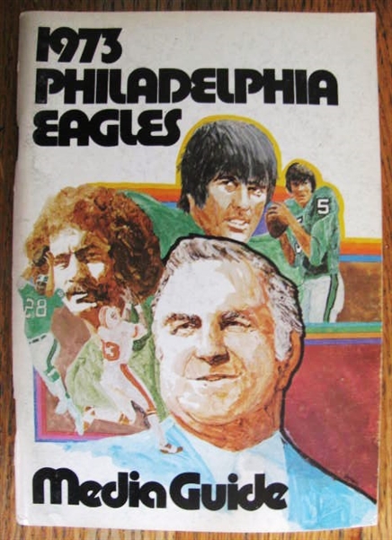 1973 PHILADELPHIA EAGLES MEDIA GUIDE