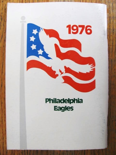 1976 PHILADELPHIA EAGLES MEDIA GUIDE