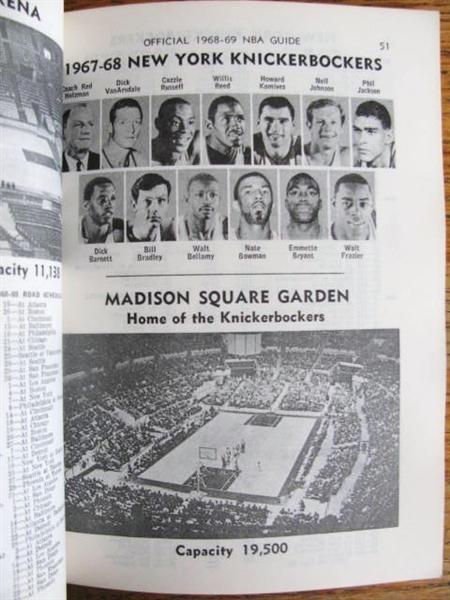 1968-69 OFFICIAL NBA GUIDE
