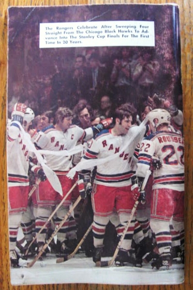 1972-73 NY RANGERS OFFICIAL MEDIA GUIDE