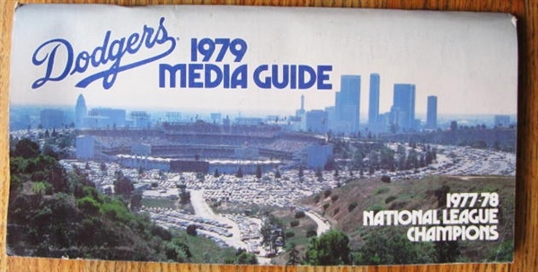 1979 LOS ANGELES DODGERS MEDIA GUIDE