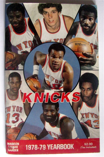 1978-79 NEW YORK KNICKS YEARBOOK