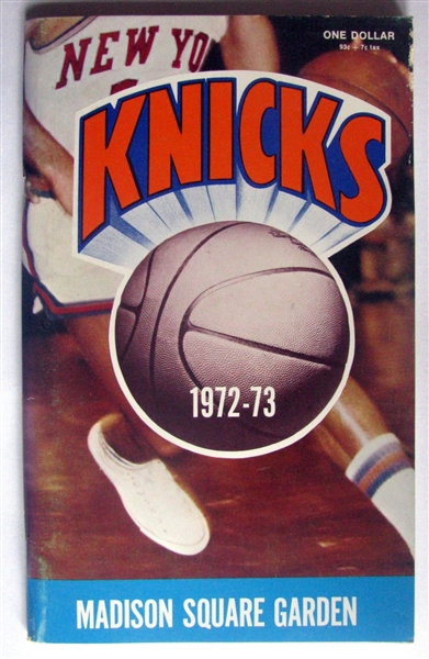1972-73 NEW YORK KNICKS YEARBOOK- CHAMPIONSHIP SEASON