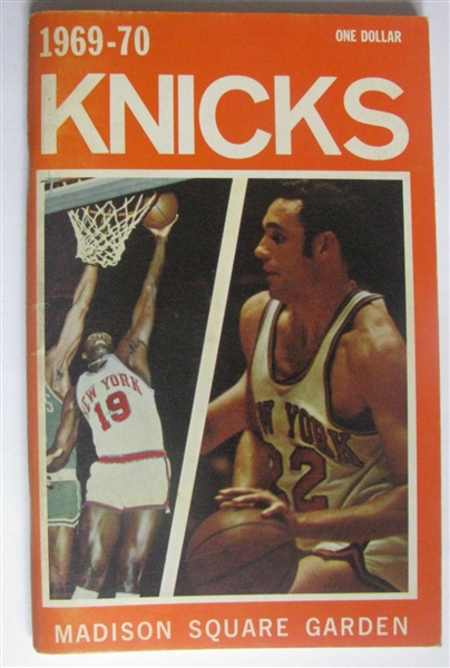 1969-70 NEW YORK KNICKS YEARBOOK- CHAMPIONSHIP SEASON