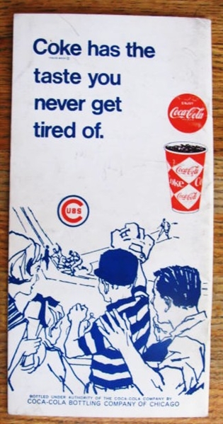 1969 CHICAGO CUBS MEDIA GUIDE